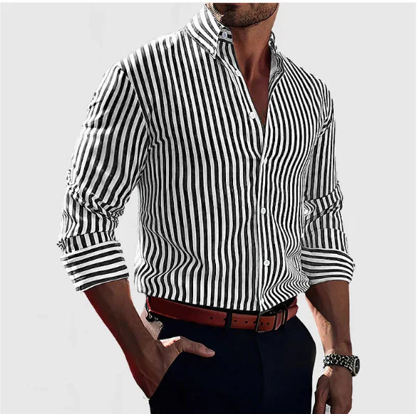 Willem™ | Premium Şerit Detaylı Gömlek