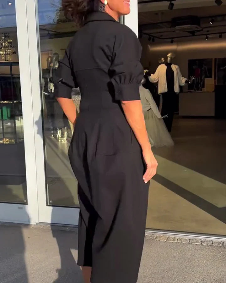 Karolin | Rahat Uzun Elbise