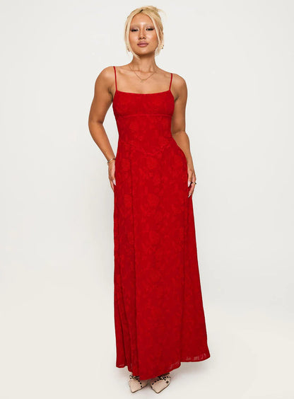 South Of France Maxi Elbise