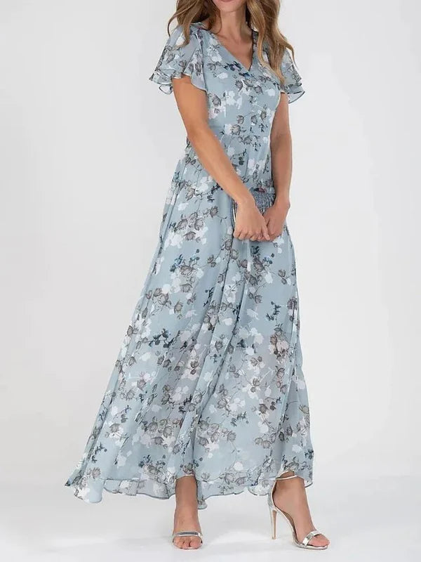 Victoria – Çiçek Desenli Elbise