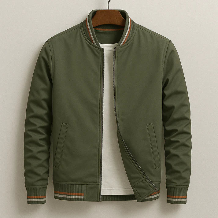 Beaumont | Şerit Detaylı Şık Bomber Ceket